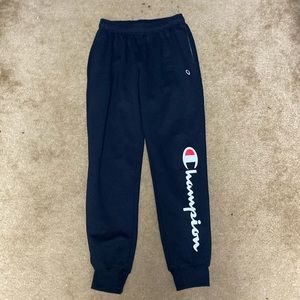 Black Champion Sweatpants